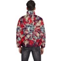 Mirror Fractal Men s Puffer Bubble Jacket Coat View4