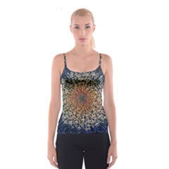 Mirror Fractal Spaghetti Strap Top by Sparkle