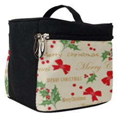 Christmas-paper Make Up Travel Bag (small) by nateshop