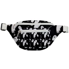 Ghost Background Halloween Fanny Pack by Wegoenart