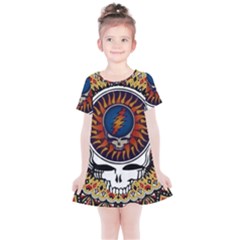 Grateful Dead Kids  Simple Cotton Dress by Jancukart