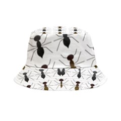 Ant Insect Pattern Cartoon Ants Inside Out Bucket Hat by Ravend