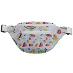 Fruit Summer Vitamin Watercolor Fanny Pack by Wegoenart