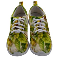 Pear Fruit Tree Organic Pattern Mens Athletic Shoes by Wegoenart