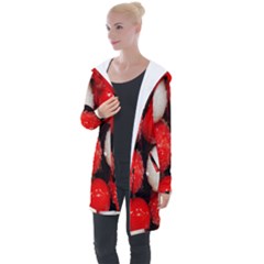 Beads Longline Hooded Cardigan by artworkshop