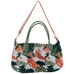 Tropical Polka Plants 2 Removal Strap Handbag by flowerland