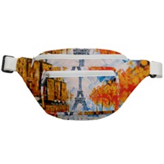 Eiffel Tower Landmark Architecture  Artistic Fanny Pack by danenraven