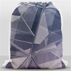 Background Abstract Minimal Drawstring Bag (large) by danenraven