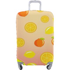 Fruits-gradient,orange Luggage Cover (large) by nateshop