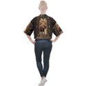 Sculpture Travel Outdoor Nature Elephant Mock Neck Tee View2