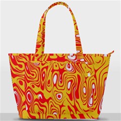 Red-yellow Back Pocket Shoulder Bag  by nateshop