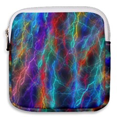 Wizzard Flash Flashes Template Abstract Mini Square Pouch by Wegoenart