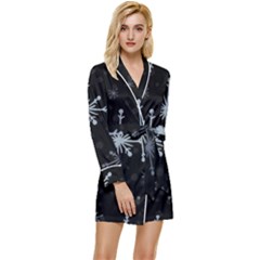 The Most Beautiful Stars Long Sleeve Satin Robe by ConteMonfrey