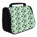 Pattern Ball Soccer Background Full Print Travel Pouch (Small) View2