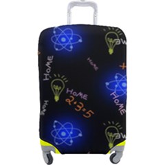 Formula Background Pattern Texture Design Luggage Cover (large) by Ravend