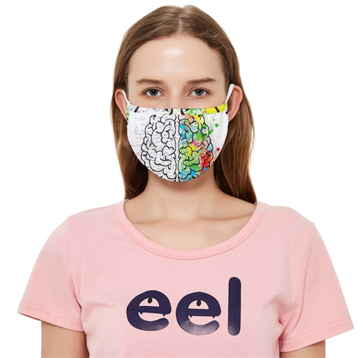 Brain Mind Psychology Idea Drawing Cloth Face Mask (Adult)