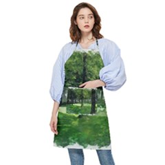 Beeches Trees Tree Lawn Forest Nature Pocket Apron by Wegoenart