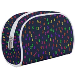 Number Digit Learning Education Make Up Case (large) by Wegoenart