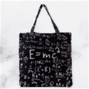 Science Einstein Formula Mathematics Physics Grocery Tote Bag View1