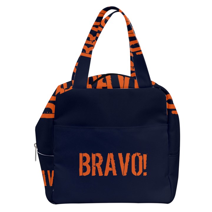 Bravo! Italian saying Boxy Hand Bag