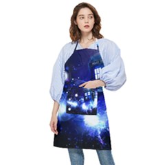 Tardis Background Space Pocket Apron by Jancukart