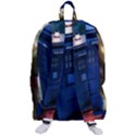 The Police Box Tardis Time Travel Device Used Doctor Who Travelers  Backpack View3