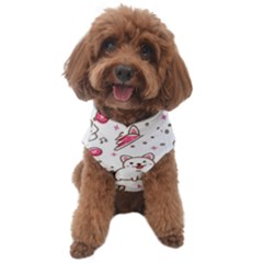 Cute-animals-seamless-pattern-kawaii-doodle-style Dog Sweater by Jancukart