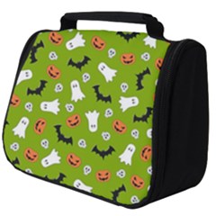 Pattern Seamless Halloween Fall Full Print Travel Pouch (big) by Wegoenart