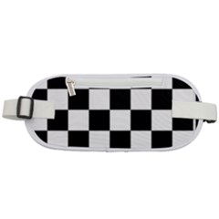 Chess Board Background Design Rounded Waist Pouch by Wegoenart