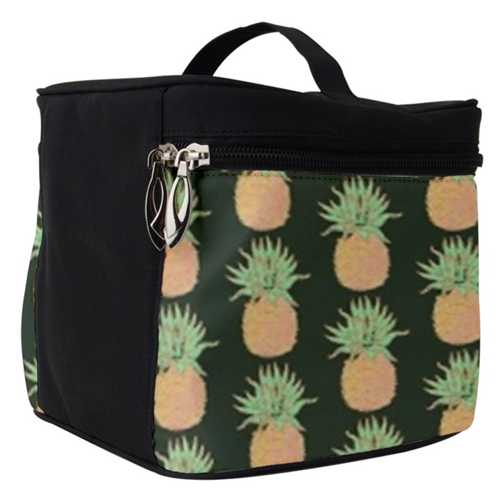 Pineapple Green Make Up Travel Bag (Small)