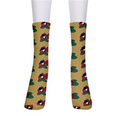 Guarana Fruit Brown Crew Socks by ConteMonfrey