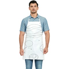 The Cuteness Of Saturn Kitchen Apron by ConteMonfrey