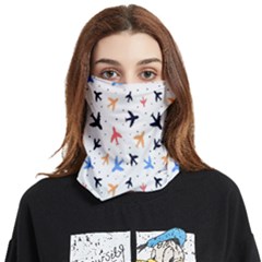 Sky Birds - Airplanes Face Covering Bandana (two Sides) by ConteMonfrey