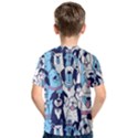 Dogs-seamless-pattern Kids  Cotton Tee View2