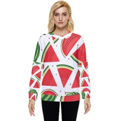 Watermelon Cuties White Hidden Pocket Sweatshirt by ConteMonfrey