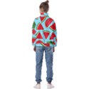 Blue Watermelon Kids  Half Zip Hoodie View2