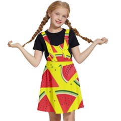 Yellow Watermelon   Kids  Apron Dress by ConteMonfrey