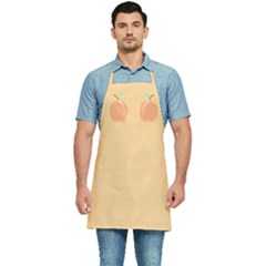 I Get My Peaches Everywhere Kitchen Apron by ConteMonfrey