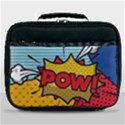 Pow Word Pop Art Style Expression Vector Lunch Bag View1