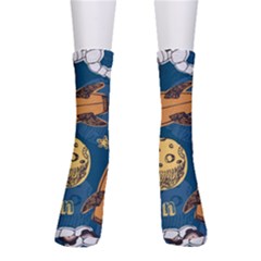 Missile Pattern Crew Socks by Wegoenart