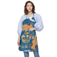 Missile Pattern Pocket Apron by Wegoenart