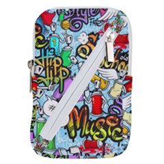 Graffiti Characters Seamless Patterns Belt Pouch Bag (small) by Wegoenart