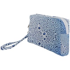 Drop Water Background Macro Splash Rain Drink Wristlet Pouch Bag (small) by Wegoenart