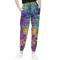 Illustration Graphics Design Art Tapered Pants by Wegoenart