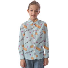 Medicine Items Kids  Long Sleeve Shirt by SychEva