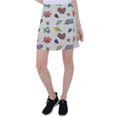 Autumn Fall Animals Nature Season Tennis Skirt by Wegoenart