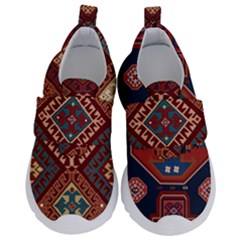 Armenian Old Carpet  Kids  Velcro No Lace Shoes by Gohar