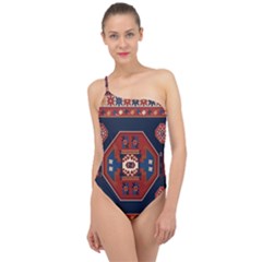 Armenian Carpet Classic One Shoulder Swimsuit by Gohar