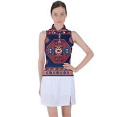 Armenian Carpet Women s Sleeveless Polo Tee by Gohar