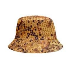 Insect Macro Honey Bee Animal Inside Out Bucket Hat by Wegoenart